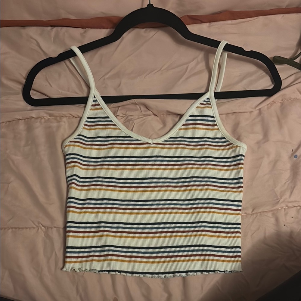 Striped Multicolor Women's Top